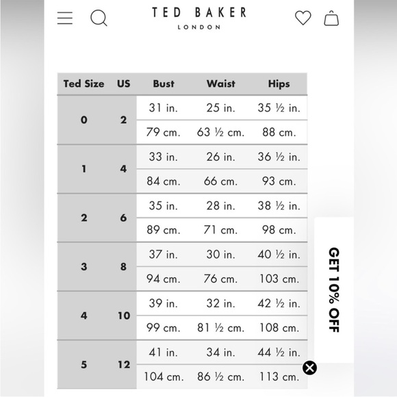 Ted Baker Emmalie Hampton Black & Multicolored Floral Scalloped Top - Small - Picture 15 of 16